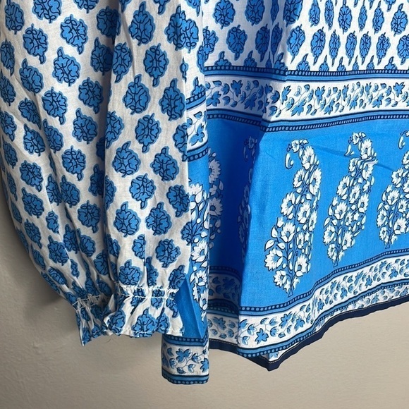J. Crew | Block-Print Artist‎ Top 207 - Picture 9 of 11